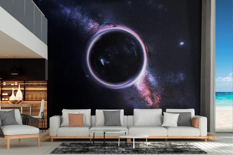 Wallpaper landscape universe black hole