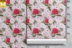 Modern Nature Flowers Wallpaper