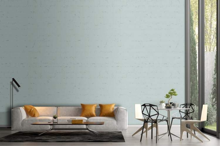 Wallpaper with aqua green concrete surface.