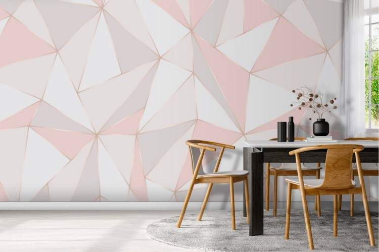 Modern abstract pattern wallpaper.