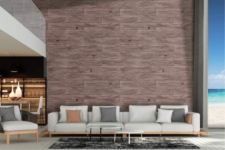 Photorealistic industrial brick surface wallpaper.