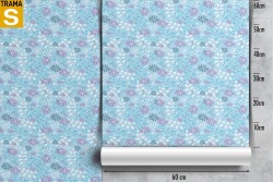 Carta da Parati Design e Stili Flora e Fauna Fiori Natura Stilizzata
