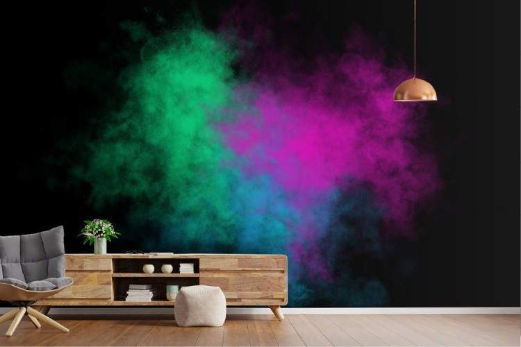 Modern Wallpaper Color Explosion