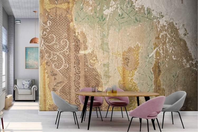 Wallpaper concrete wall surface vintage decorations