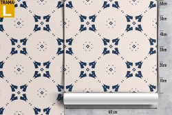 Carta da Parati decorazione geometrica vintage pattern.