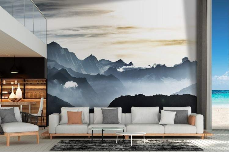 Wallpaper paesaggio montagne