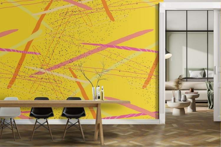 Modern abstract wallpaper decoration.