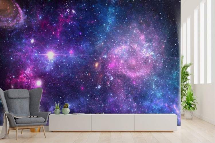 Wallpaper constellations and galaxies universe