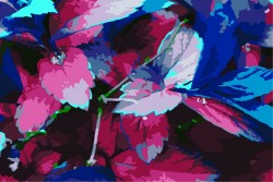 Carta da Parati Design e Stili Flora e Fauna Astratta Foglie Moderna Natura
