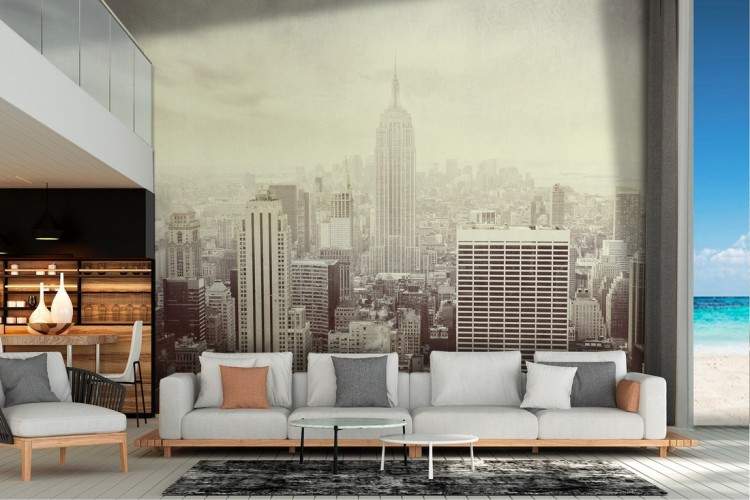 New York City Skyline Landscape Wallpaper