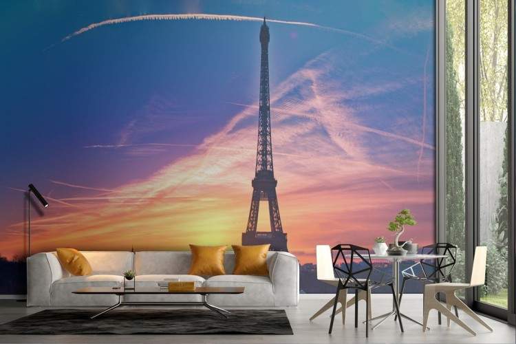 Paris city landscape sky wallpaper