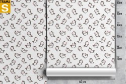 Carta da Parati Bambini Decorazioni e Pattern Animali uccelli Fantasy