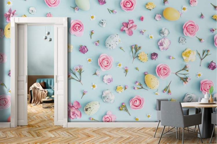 Floral Wallpaper modern decoration