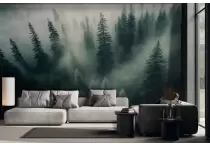 CARTA DA PARATI FORESTA, ALBERI